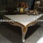 French Empire Ormolu Coffee Table Oak Wooden Cocktail Tables