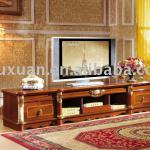 Home Use Sapelly Walnut Colour Polish Paint Classical Oak Wood with Veneer TV Stand CDB-511#