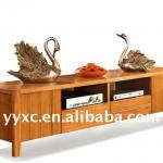 Fashionable solid wooden TV cabinet-