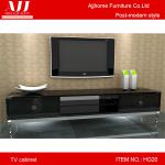 Living room TV cabinet /modern style durable crocodile pattern MDF and stainless steel frame TV cabinet HG20