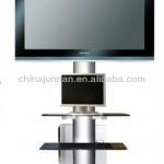 Conference system/Outdoor movable /Luxury floor free lcd / led TV stand series with kinds of screen for different size TV