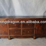 Chinese antique elm wood cabinet