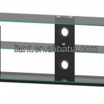 2013 hot sell furniture black wooden and glass tv stand TV1311