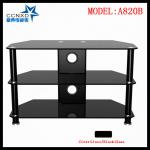 Cool TV STAND with tempered glass (K103B)