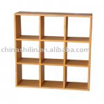 bamboo CD rack-