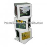 acrylic cd holder rack display stand-