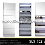 China manufacture shoe cabinet with mirror