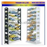 clear plastic shoe rack