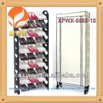 2012 amazing 10 tiers height adjustable Shoes Rack