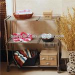 SC BYN diy 3-tier plastic shoe rack extendable metal shoe rack stainless steel shoe rack 5024