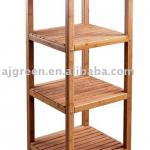 bamboo storage shelf