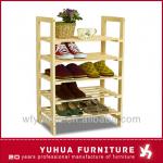 5-tier solid pine wood shoe rack simple designs