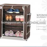 non-woven shoe rack