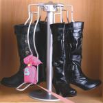 swivel boots rack