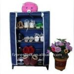 Pop up fabric non woven shoes racks