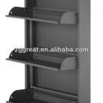 steel 3 tier metal shoe cabinet