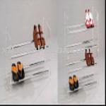 Acrylic Shoe Display rack/shelf/stand