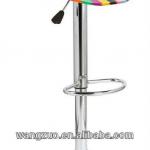 Colorful acrylic bar stool