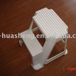 plastic stool with step