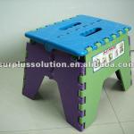 Stock lot PP folding step stool