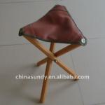 folding beech wooden stool