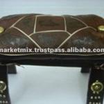 #1 Genuine Leather Handmade Stool