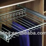 cloth rack with ball bearing slide system