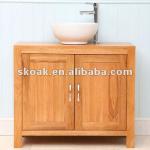 oak bathroom furniture-SKG26