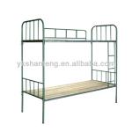 school bed / bunk bed / dormitory bed