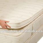 knitting fabric /removable cover /BS7177 or CFR1633 fireproof /natural latex mattress topper-TD-015