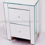 NSF009--Mirrored End Table