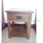 Solid Antique Wooden Lamp Table