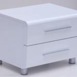 Bedside table with 2 slide drawer