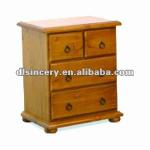 solid radiata pine wood bedside HTZT-20