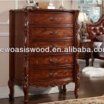 Classical American Country Style Furniture Antique Solid Birch Wood Nightstand