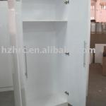 MDF wardrobe  with Gloss white painting 600*450*2100; 900*450*2100