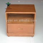 New designed bedroom furniture solid wood nightstand