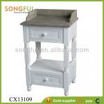 French country style white distressed furniture