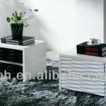 Modern Home Furniture High Gloss Bedroom Nightstand Night Table Beside Table (FOH-1920 Nightstand)