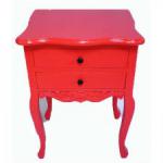 QUEEN ANN LAMP TABLE PAINTED