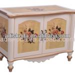 Elegant Wooden Craft Storage Cabinet with beautiful pattern