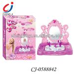 Pretty accessories music light makeup dresser with mirror-CJ-0588842