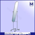 Flexible dressing Mirror stand with castors MGM-3010