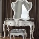 cheap beautiful design elegant dressing table with mirror for bedroom MG-9797