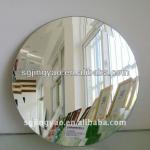 high quality frameless oak oval mirror-JY520