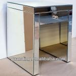 Venetian Mirrored 1 Drawer bedside table Assembled