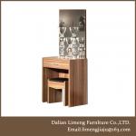 2013 modern dressing table with mirrors