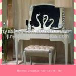 Modern white dressing table