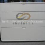 white high gloss living room furniture chest