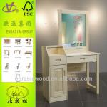 2013 latest design large quantity solid pine wood dresser D-01